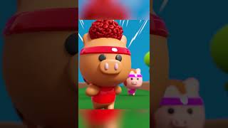 Cerdito ChaCha BoomBoom Chicky LaLa  D Billions en Español shorts db [upl. by Suzette]