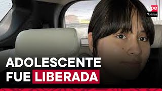 Adolescente de 12 años secuestrada en Comas fue liberada en Carabayllo [upl. by Almena]