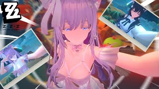 【Belle  Catgirl Skin】MOD Showcase  Zenless Zone Zero [upl. by Ttegdirb]