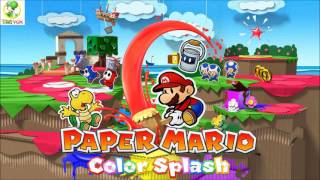 Snifit Hideout  Paper Mario Color Splash OST [upl. by Epolulot]