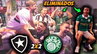 React Palmeiras 2x2 Botafogo  Melhores momentos  Gols  Libertadores [upl. by Nevur473]