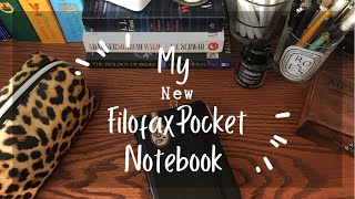 My new Filofax Pocket Notebook and current setup💚 [upl. by O'Doneven]