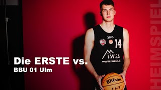 Die ERSTE vs BBU 01 Ulm I LICH Basketball eV I 1 Regionalliga Südwest 12 Spieltag [upl. by Tallu18]