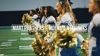 Mart Panthers vs Muenster Hornets  FOOTBALL HIGHLIGHTS [upl. by Crespo]