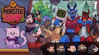 Monster Prom 2 Monster Camp Multiplayer  Part 1  ITS FINALLY OUT [upl. by Yajiv]