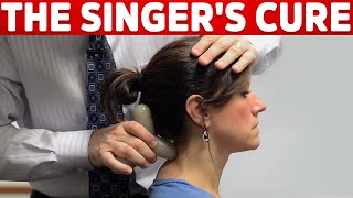 The Singers Cure For Laryngitis Hoarseness Vocal Cord Paralysis and Sore Throats – Dr Berg [upl. by Clive]