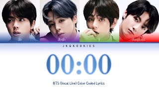 BTS Zero O Clock Color Coded Lyrics [upl. by Nyrat]