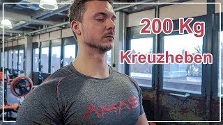 Meine letzte Chance 200 Kg Kreuzheben Versuch  Der Tag eines Pumpers 88 [upl. by Larimor204]