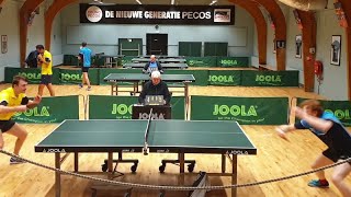 Jens Wiersma vs Thomas Baart 1e div kantineview 2712024 [upl. by Airod128]