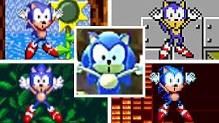 EVOLUTION OF SONIC THE HEDGEHOG DEATHS amp GAME OVER SCREENS 19912017 Genesis GBA Wii PC amp More [upl. by Arocahs]