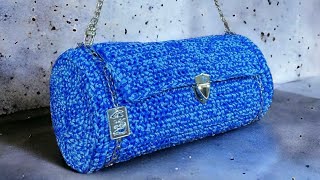 BAULETTO TONDO🤩CERCHIO PERFETTO🤩TUTORIAL SUPER FACILE🤩TIZIANA VOLPE CROCHET 🧶 [upl. by Odnalo]