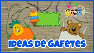 GAFETES PARA REGRESO A CLASES  DIY [upl. by Aulea]