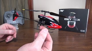 Esky  150X Mini Helicopter  Review and Flight [upl. by Aralc218]