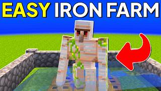 Minecraft Iron Farm 121 [upl. by Melisande]