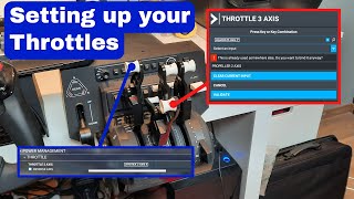 How to configure your Honeycomb Bravo Throttle Quadrant  MSFS2020 [upl. by Nilrac813]