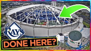 Tampa Bay Rays DONE at Tropicana Field after damage [upl. by Merriam749]