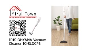 IRIS OHYAMA Vacuum Cleaner IC SLDCP6 [upl. by Ical]