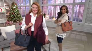 Dooney amp Bourke Becket EastWest Skylar Tote Handbag on QVC [upl. by Kafka56]