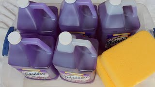 ASMR FABULOSO FIVE GALLONS SPONGE SQUEEZING [upl. by Ogdon]