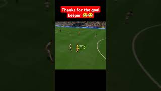 Keeper Gave me a goal😂😂😂 [upl. by Demodena859]