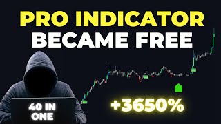 40 INDICATORS IN ONE Most Professional BUY SELL Indicator on TradingView [upl. by Aramot]