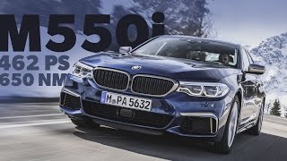 BMW M550i xDrive  Motor Fahrwerk amp Sound [upl. by Joachim669]