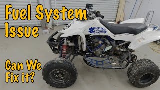 Quadracer LTR450 Fuel System Issue [upl. by Mahda]