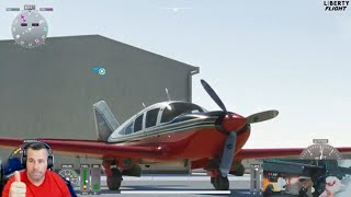 BELLANCA SUPER VIKING UPDATE AND NAVIGRAPH FLIGHT PLANE msfs [upl. by Atnek]