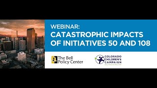 Webinar Catastrophic Impacts of Initiatives 50 and 108 [upl. by Aonian]