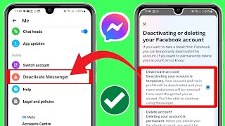 Paano Ideactivate ang Messenger Account Naupdate 2024  Nadeactivate Iyong Messenger Account [upl. by Enegue678]