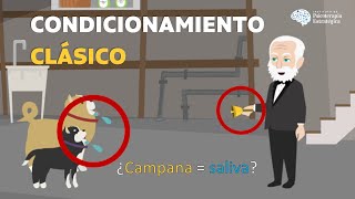 Condicionamiento clásico de Pavlov con ejemplos Así funciona Resumen animado [upl. by Radke185]