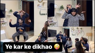 Ban k dikhao Game 🤪 Object Dumb Charades Game 🤫😂 Muu pr lagao Powder🫣 [upl. by Anatollo]