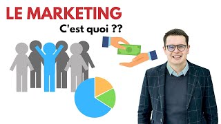 Le Marketing cest quoi  définition objectifs mise en oeuvre [upl. by Yellas]