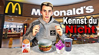 McDonald’s Produkte die Niemand Kennt 🤫😨 [upl. by Atineg139]