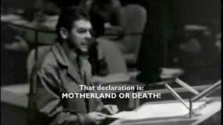 Statement by Ché Guevara at the UN PATRIA O MUERTE English sub [upl. by Lear]