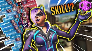 SOMBRA TAKES SKILL  Overwatch 2 [upl. by Acinoed]