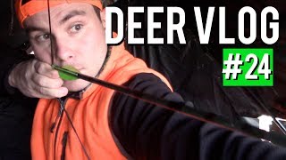 Recurve Bow Hunt at 10 Yards  DEER VLOG S8 24 [upl. by Nabal792]