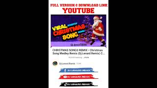 CHRISTMAS SONG REMIX NONSTOP christmascarol christmassong ViralRemix remix soundcheckbattlemix [upl. by Calesta510]