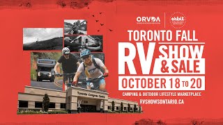 ORVDA Toronto Fall RV Show and Sale Coming Soon 30sec [upl. by Jessalin911]