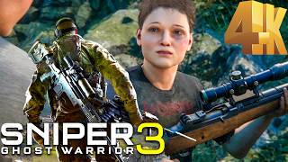 Sniper GHOST Warrior 3 2024 Ultra Realistic Graphics PC Gameplay Part 1 60FPS [upl. by Laina]