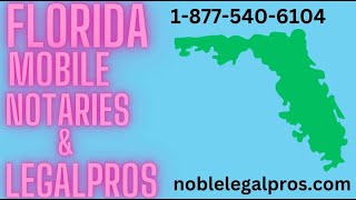 Wesley Chapel FL Online Mobile Notary Public Near Me 1 877 540 6104 [upl. by Zeb]