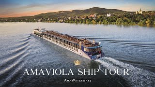 Tour AmaWaterways AmaViola River Cruise Ship [upl. by Alicea]