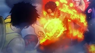 One Piece Burning Blood  Sad Moment  Hiken No Ace Death  Marineford Story Mode Walkthrough [upl. by Cami]