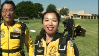 CLDAA Chi Chi Lin Tandem Jump with U S Army Golden Knights [upl. by Byrle]