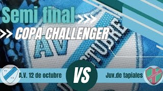 AV 12 DE OCTUBRE VS JUV DE TAPIALES SEGUNDO TIEMPO [upl. by Cleland]