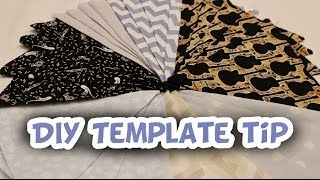 Tips for Creating a Reusable Sewing Template  Whitney Sews [upl. by Carina]