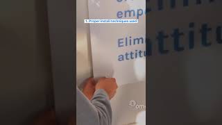 Custom Signage Installation  Visit youromegacom [upl. by Itaws]