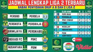 JADWAL LIGA 2  JADWAL LIGA 2 TERBARU  LIGA 2  PERSIBO VS PERSELA [upl. by Gronseth]