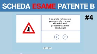 SCHEDA ESAME PATENTE B 2024 4 [upl. by Tartan]