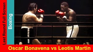 Oscar Bonavena vs Leotis Martin Widescreen Match Highlights Heavyweight Boxing Match 1968 [upl. by Aleac]